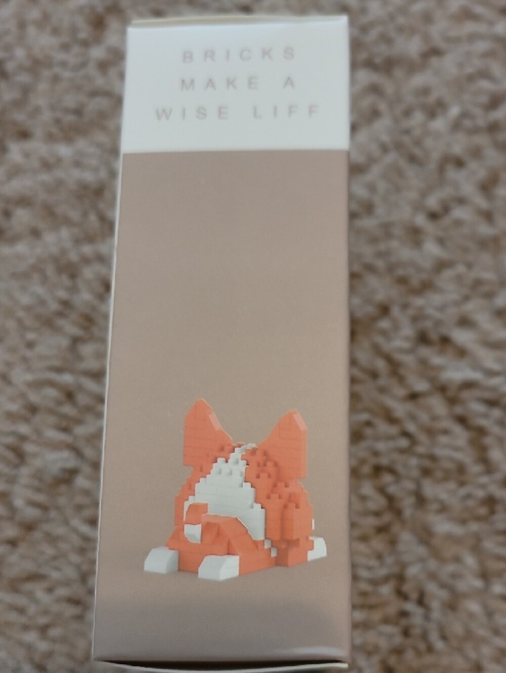 Papa Metaverse M1104 Corgi Nanoblock Kit New In Package - Picture 2 of 4